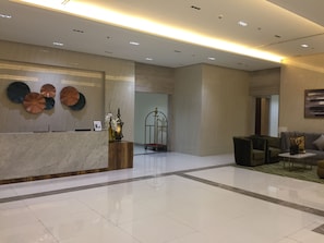 Lobby sitting area