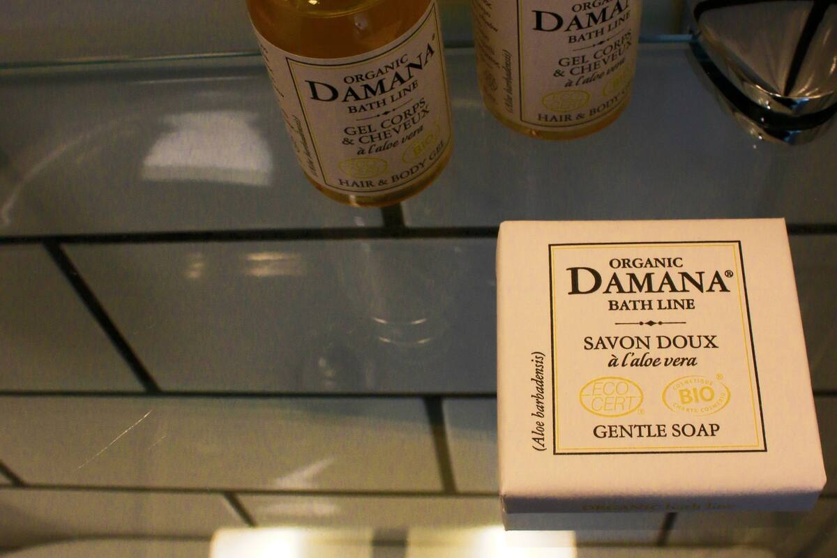 family room (shared bathroom) | bathroom sink