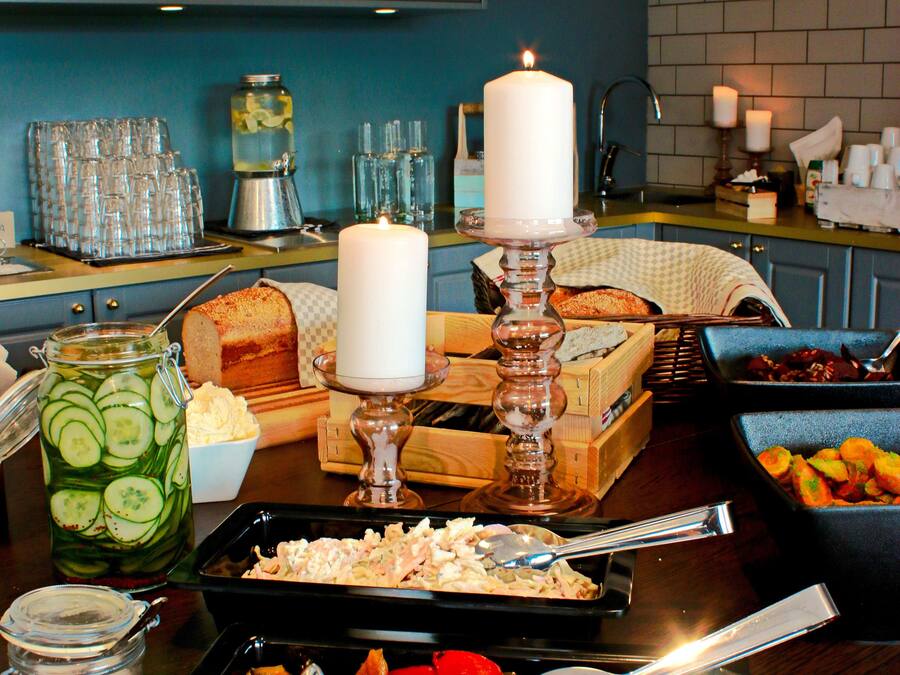 Free daily local cuisine breakfast