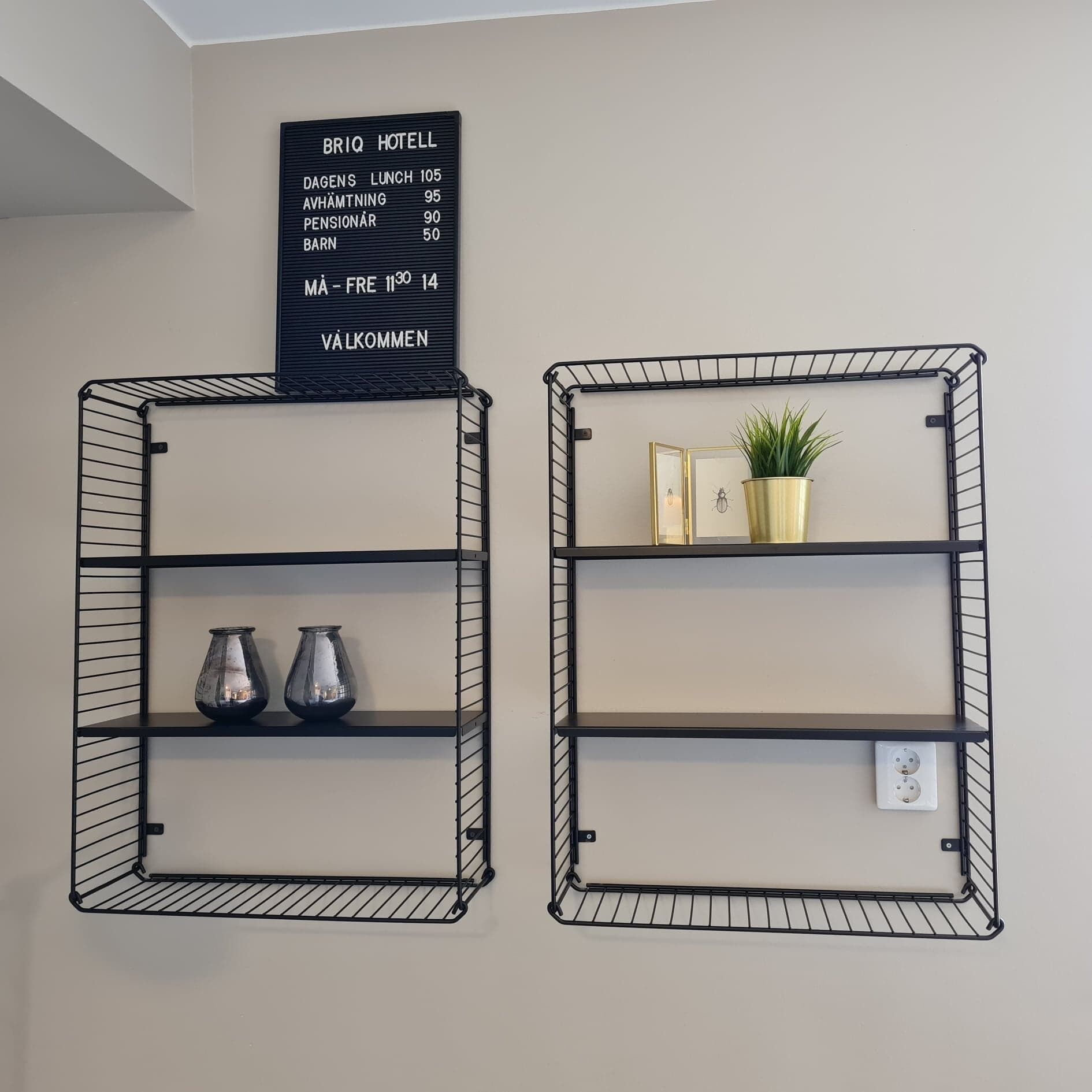 fridge, microwave, stovetop, electric kettle