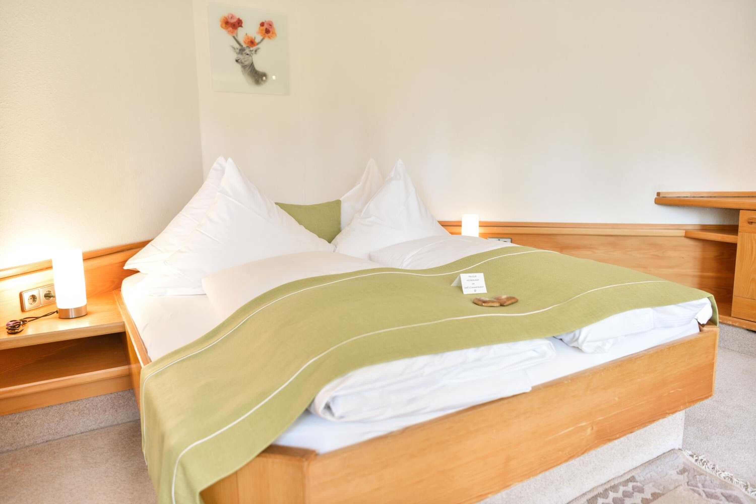 1 bedroom, hypo-allergenic bedding, down duvets, in-room safe