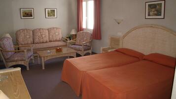 Desk, blackout drapes, soundproofing, free cribs/infant beds