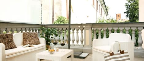 Family Apartment, 2 Bedrooms | Terrace/patio