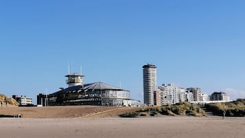 Vlak bij het strand