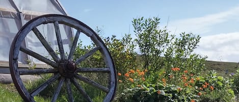 Double Room, Private Bathroom (Hlaðan) | Garden view