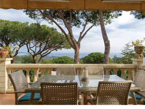 Beautiful villa private pool panoramic sea view