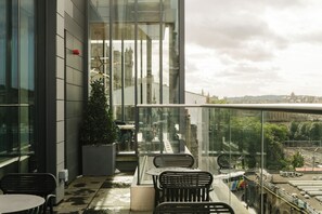 Rooftop terrace - Market Street Hotel (Edinburgh)