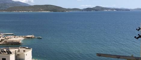 Vista des de l'allotjament