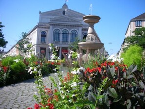 Enceinte de l’hébergement