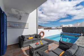 Beheizter Pool