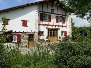 Façade de l’hébergement