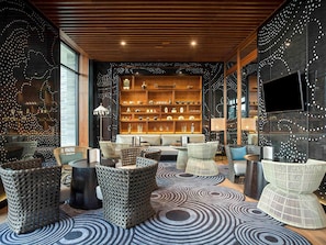Tapas bar, poolside views, open daily