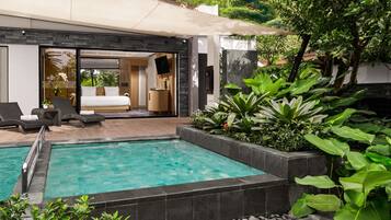 Vila Junior, Beberapa Tempat Tidur, kolam renang pribadi (Presidential) | Seprai premium, brankas, meja kerja, dan ruang kerja ramah laptop