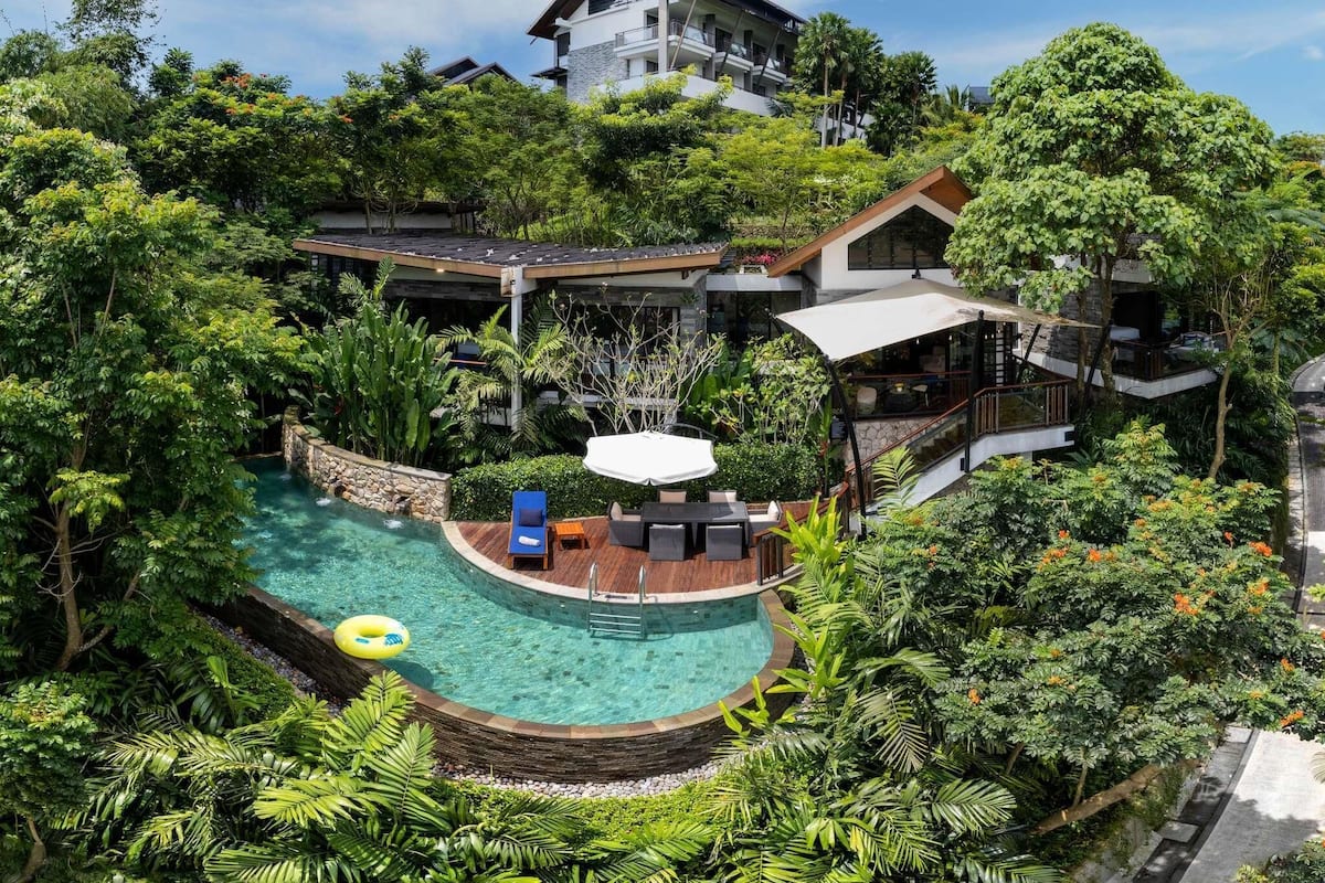 Villa, 3 chambres, piscine privée | Literie de qualité, coffre-fort pour ordinateur portable, bureau