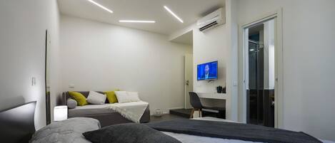 Chambre Familiale, vue ville