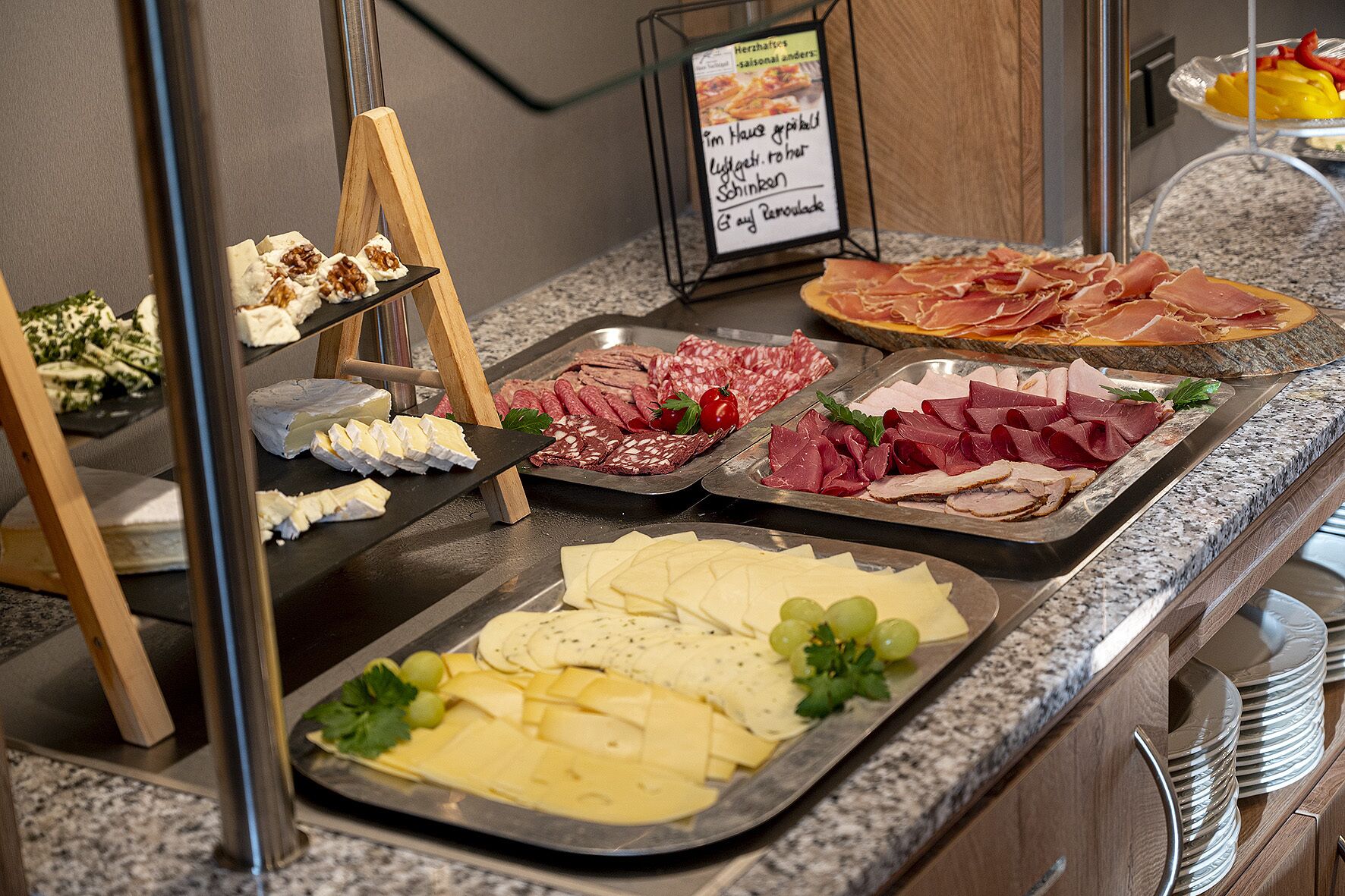 Daily buffet breakfast (EUR 10.00 per person)