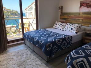 Deluxe Triple Room, 1 Bedroom, Sea View | Egyptian cotton sheets, premium bedding, down comforters, in-room safe - Frau Guler  (Amasra)