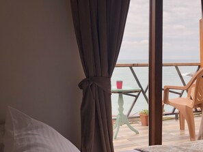 Doppia Romantica, vista mare | Biancheria in cotone egiziano, biancheria da letto di alta qualità