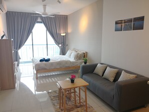 Standard Studio Suite, Multiple Beds, Non Smoking | Iron/ironing board, free WiFi, bed sheets - Teega Suites at PH (Iskandar Puteri)