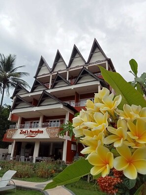 Fassade der Unterkunft