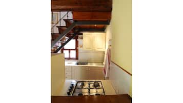 Fridge, oven, dishwasher, coffee/tea maker