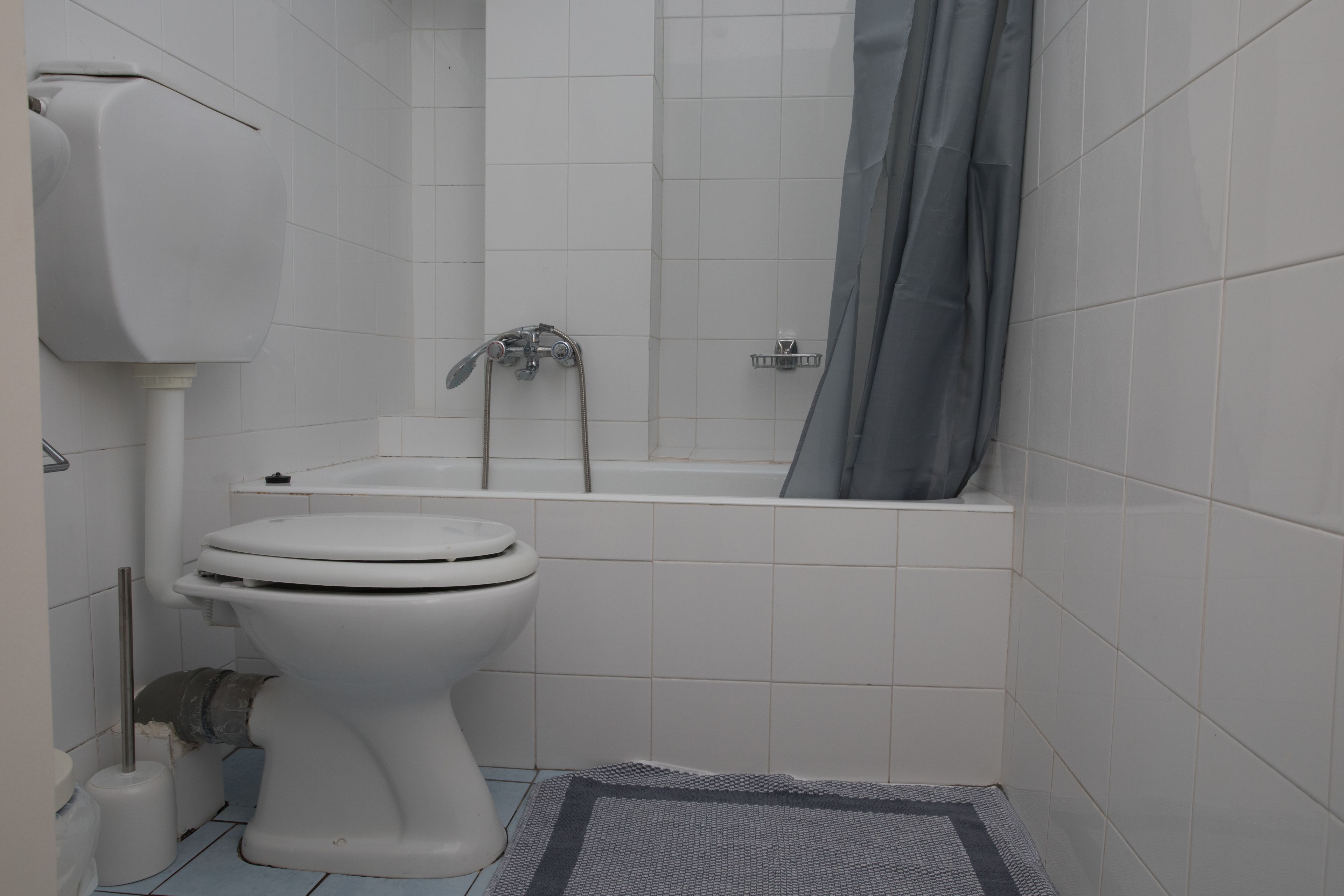 standard apartment | bathroom | shower, free toiletries, hair dryer, towels