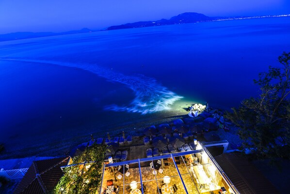 Uitzicht vanuit accommodatie