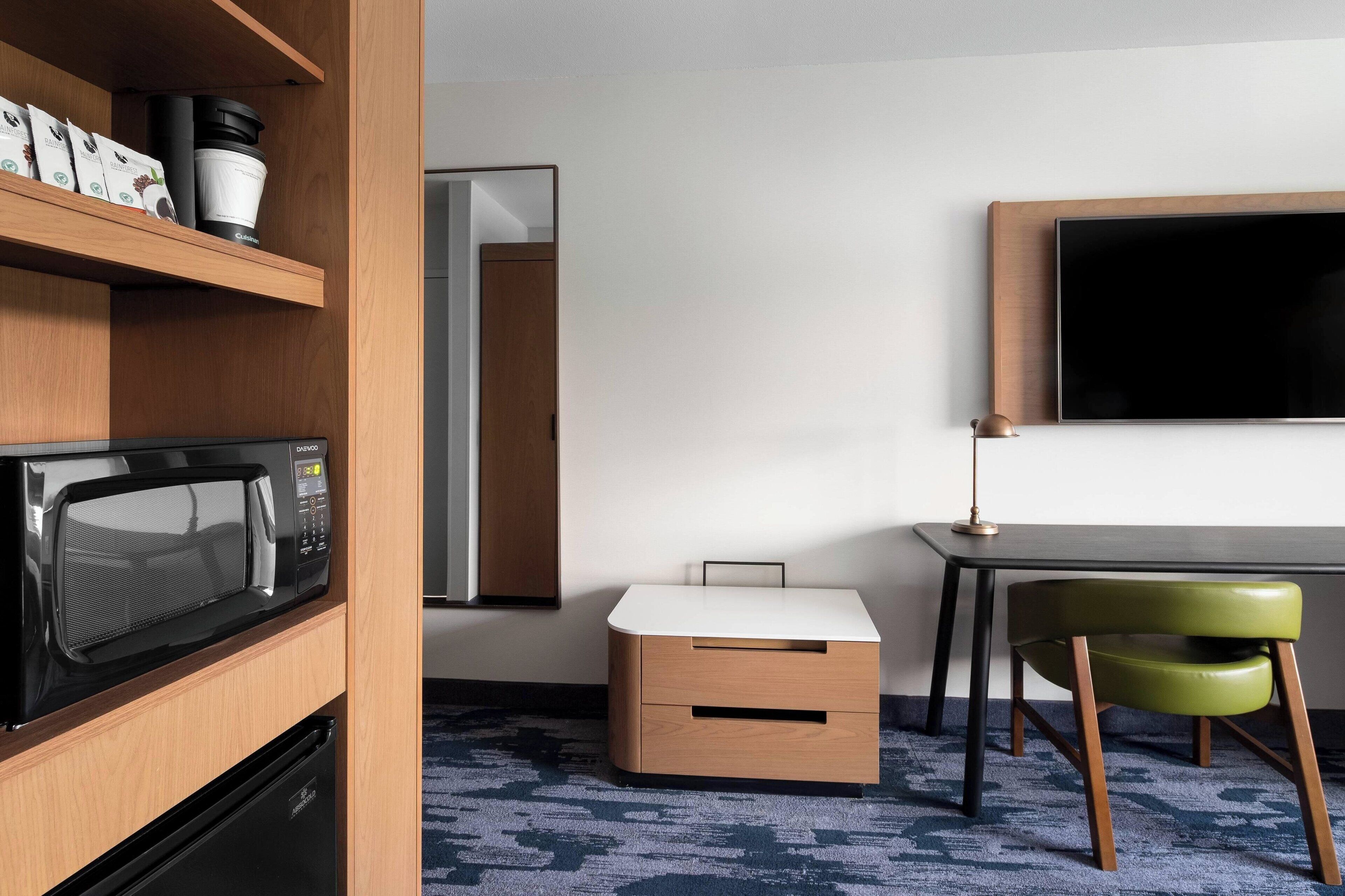 1 bedroom, premium bedding, desk, iron/ironing board