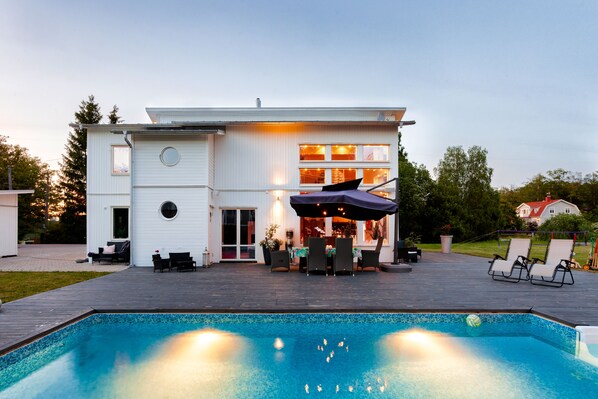 Außenpool, beheizter Pool