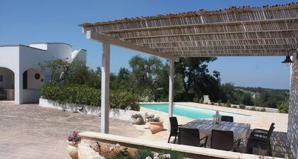 Beautiful trullo with private pool in rural setting - family friendly, sleeps 6