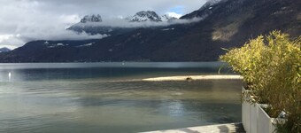 Ultimate Lake foran ferieudlejning 7Bed 5 * 16 Guest Lac Annecy Lake Alps udsigt