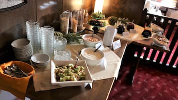 Frokostbuffé er inkludert hver dag