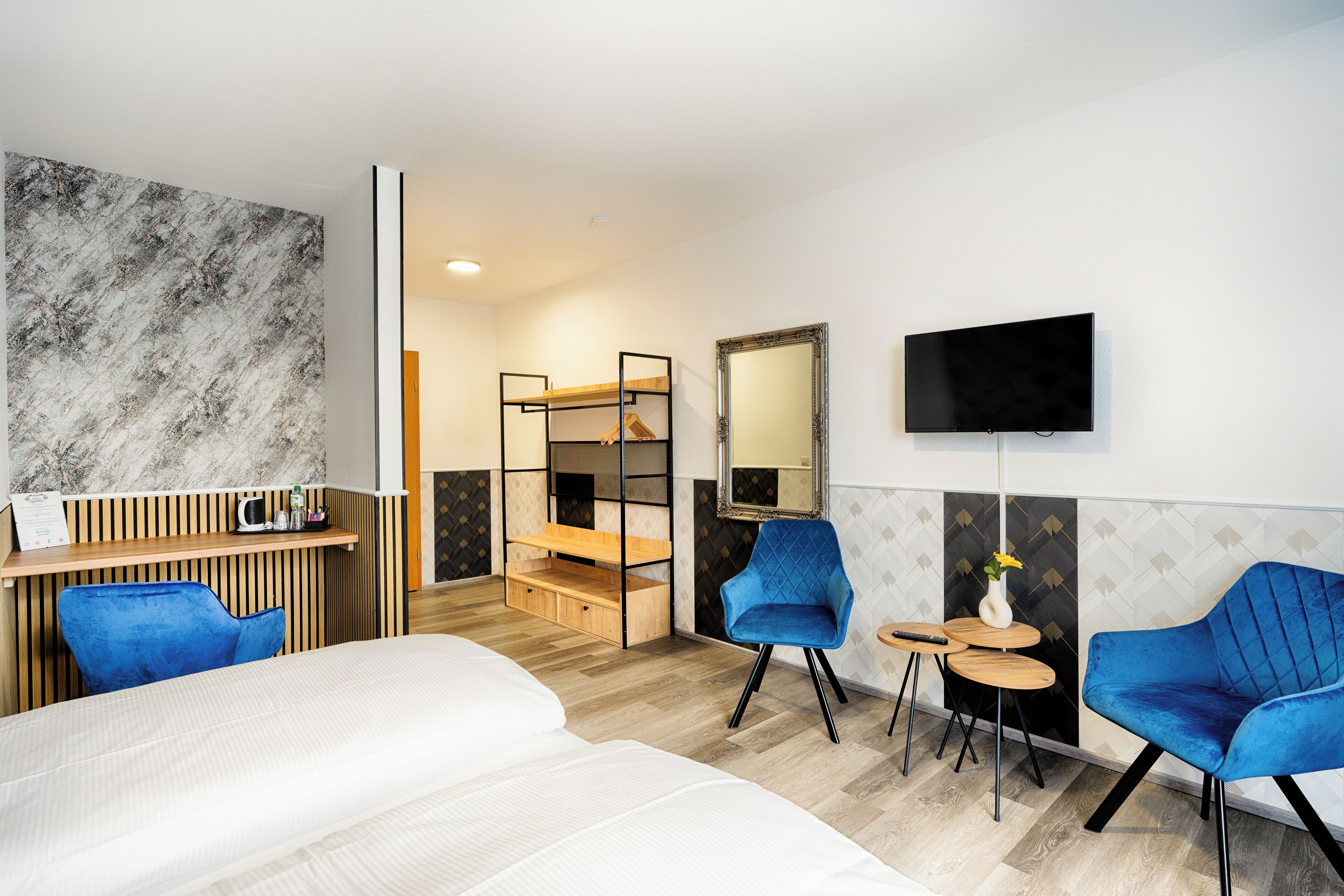 Comfort-Doppelzimmer, 1 Doppelbett, Nichtraucher | Schreibtisch, Verdunkelungsvorhänge, kostenloses WLAN, Bettwäsche