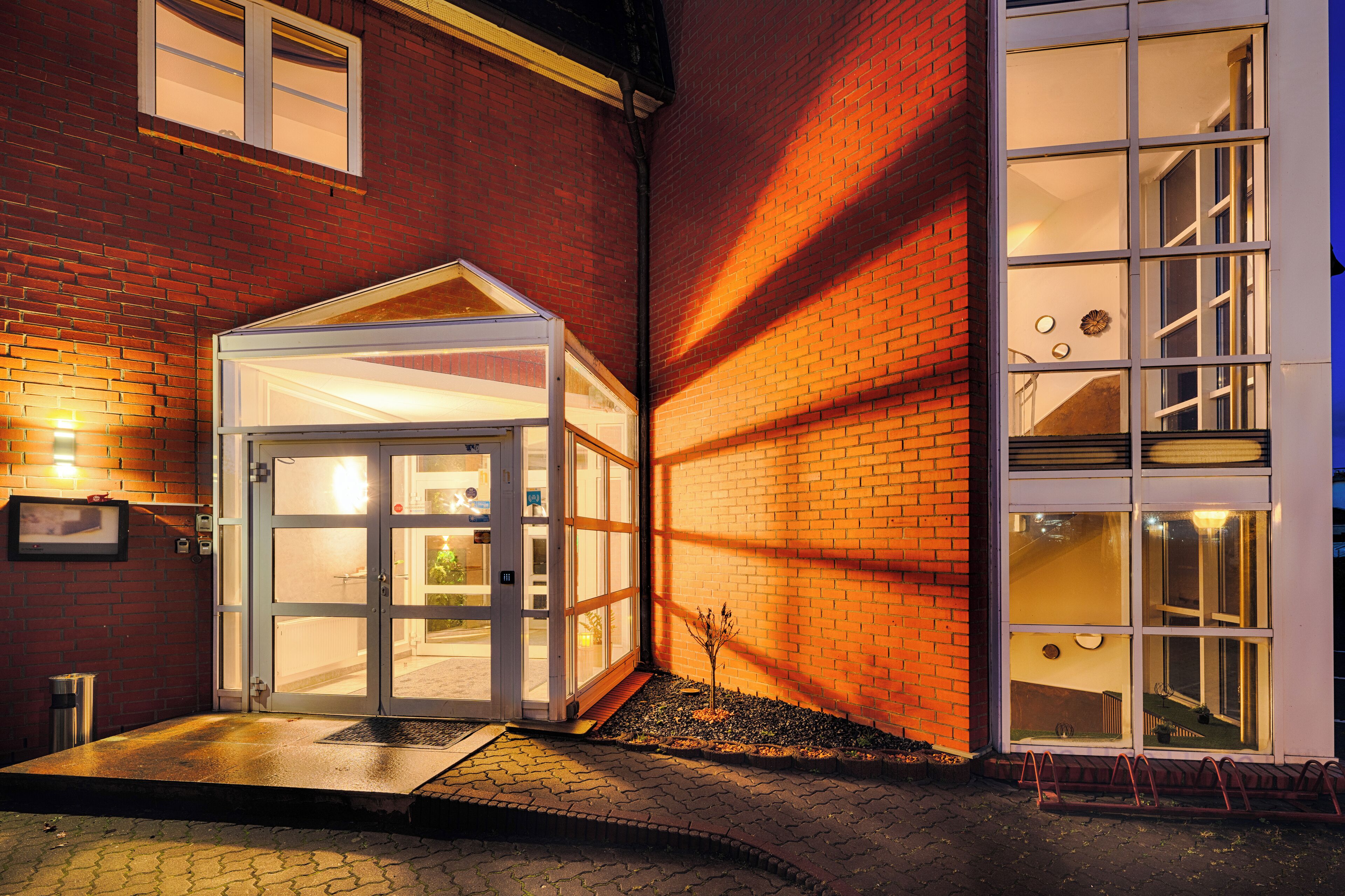 Fassade der Unterkunft