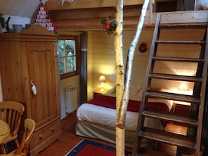 Bungalow (Roulotte Manolo) | Individuell dekoriert, individuell eingerichtet, schallisolierte Zimmer