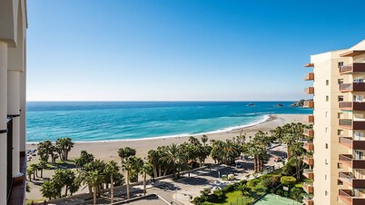 Incredible sea views on the beachfront.