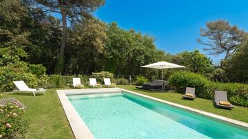 AuĂenpool, beheizter Pool