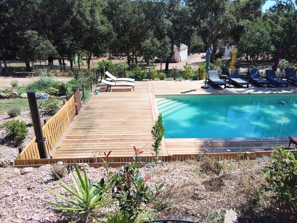 Una piscina climatizada