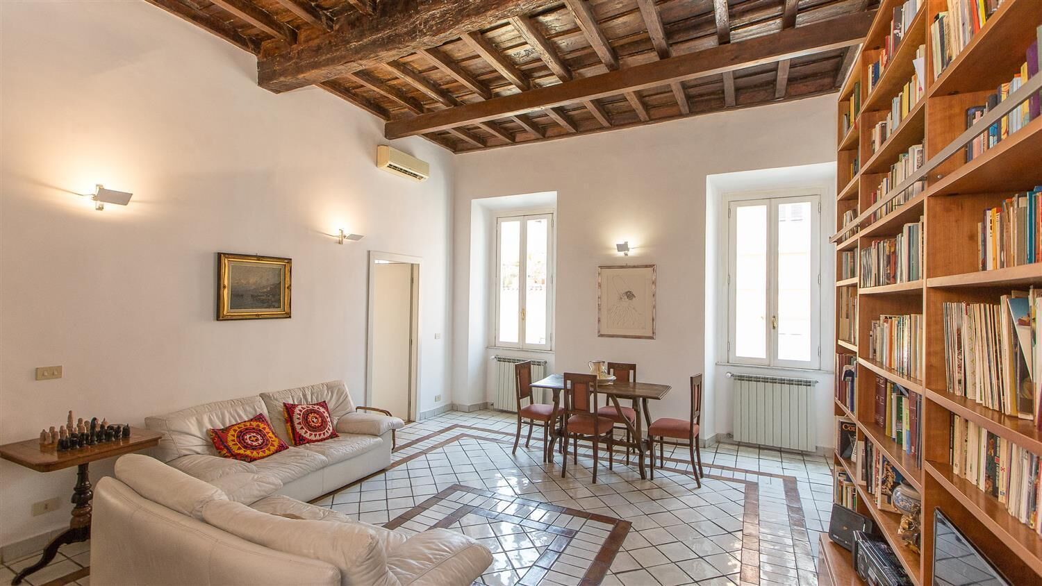 Televisie en een stereo