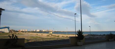 Blick von der Unterkunft