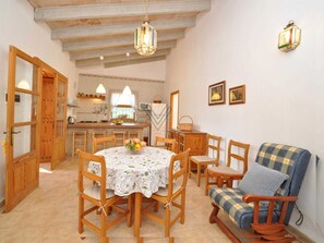 Dining - Sa Sini, Cosy villa with a private pool in Buger (Buger)