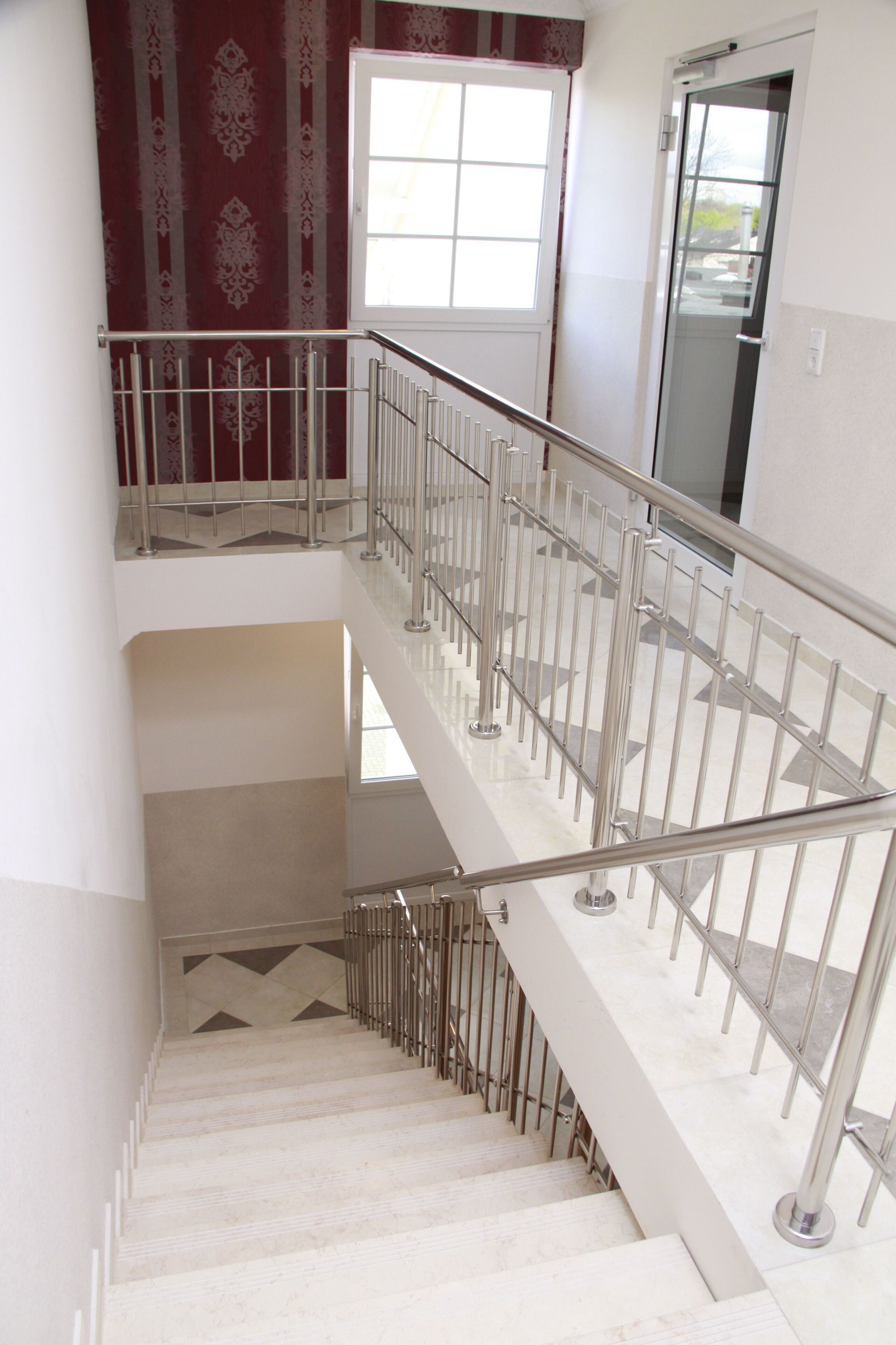 handrails in hallways