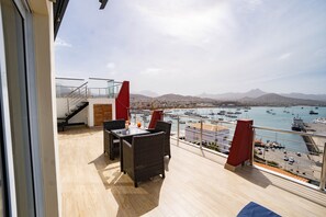 Deluxe Apartment, 3 Bedrooms | View from room - Blue Marlin Hotel (São Vicente)