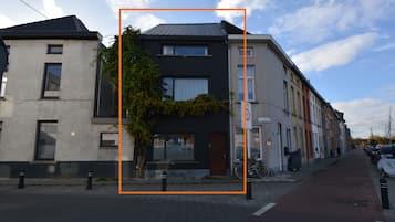 Voorkant van accommodatie