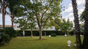 Overnattingsstedets uteområder