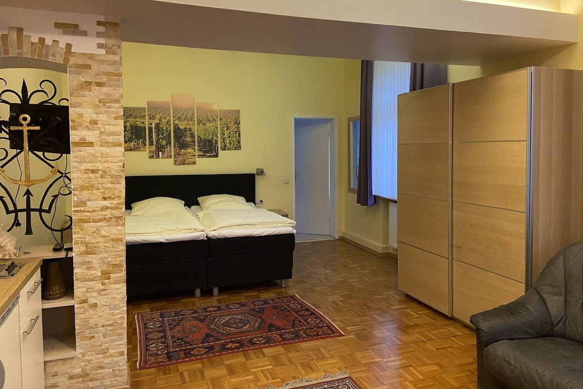 Chambre avec lits jumeaux, 2 lits une place, dans les dépendances