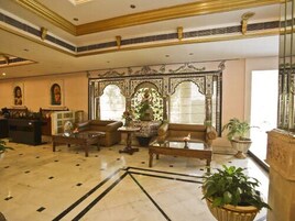 Sala de estar en el lobby