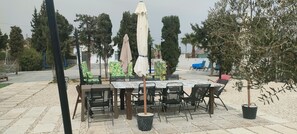 Opções para refeição ao ar livre