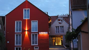 Fassade der Unterkunft