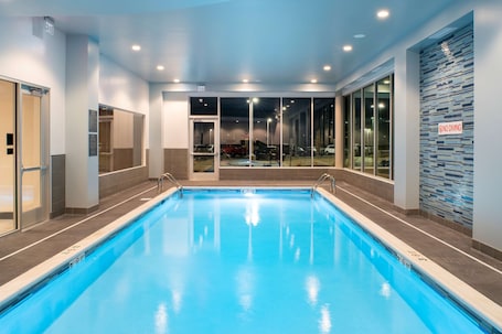 Indoor pool. Hyatt House East Moline Quad Cities
